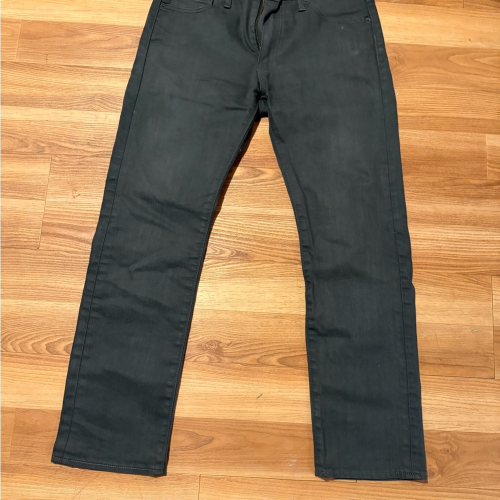 Levi's Men's Charcoal Straight Jeans
